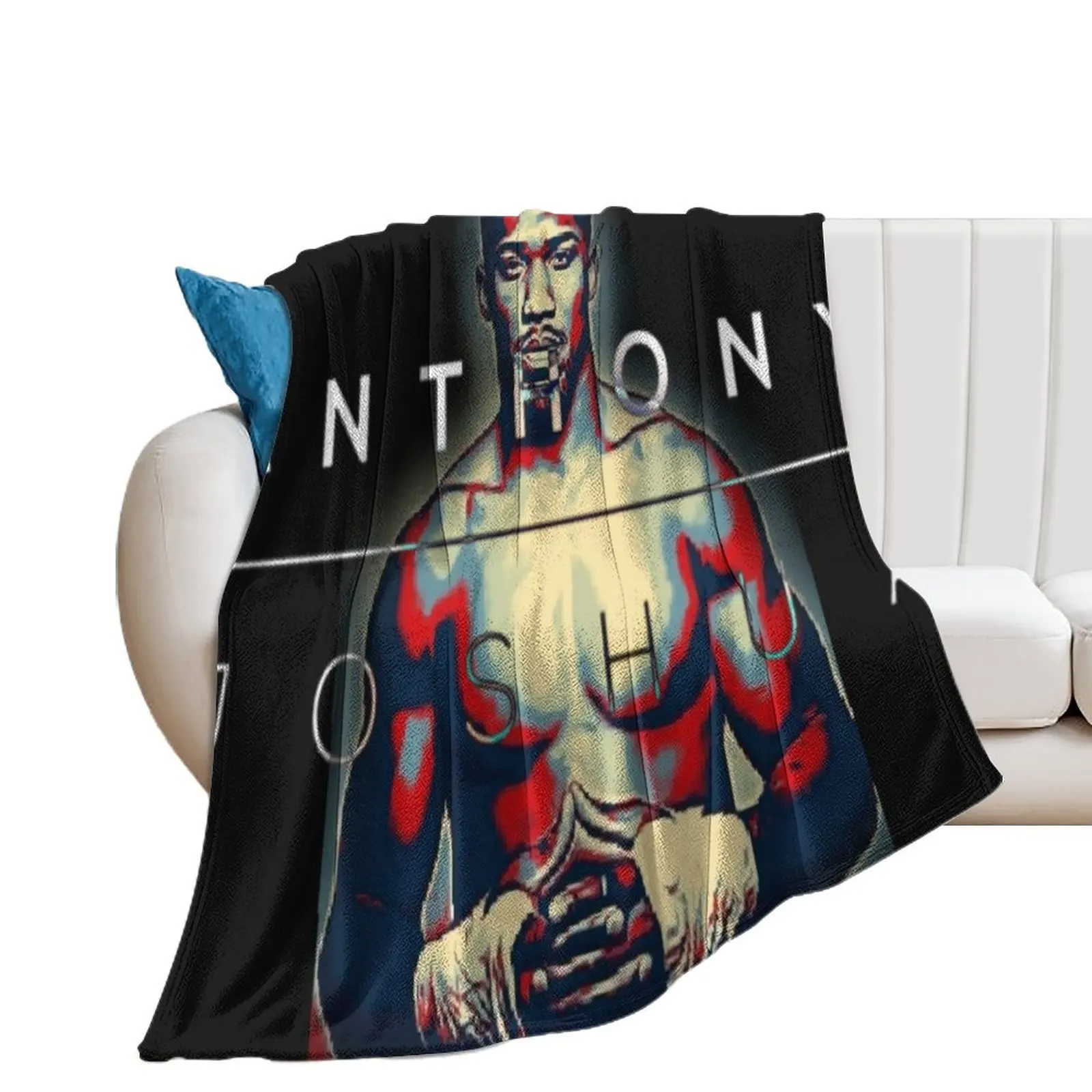 Anthony Joshua Throw Blanket Thin Bed Travel Blankets