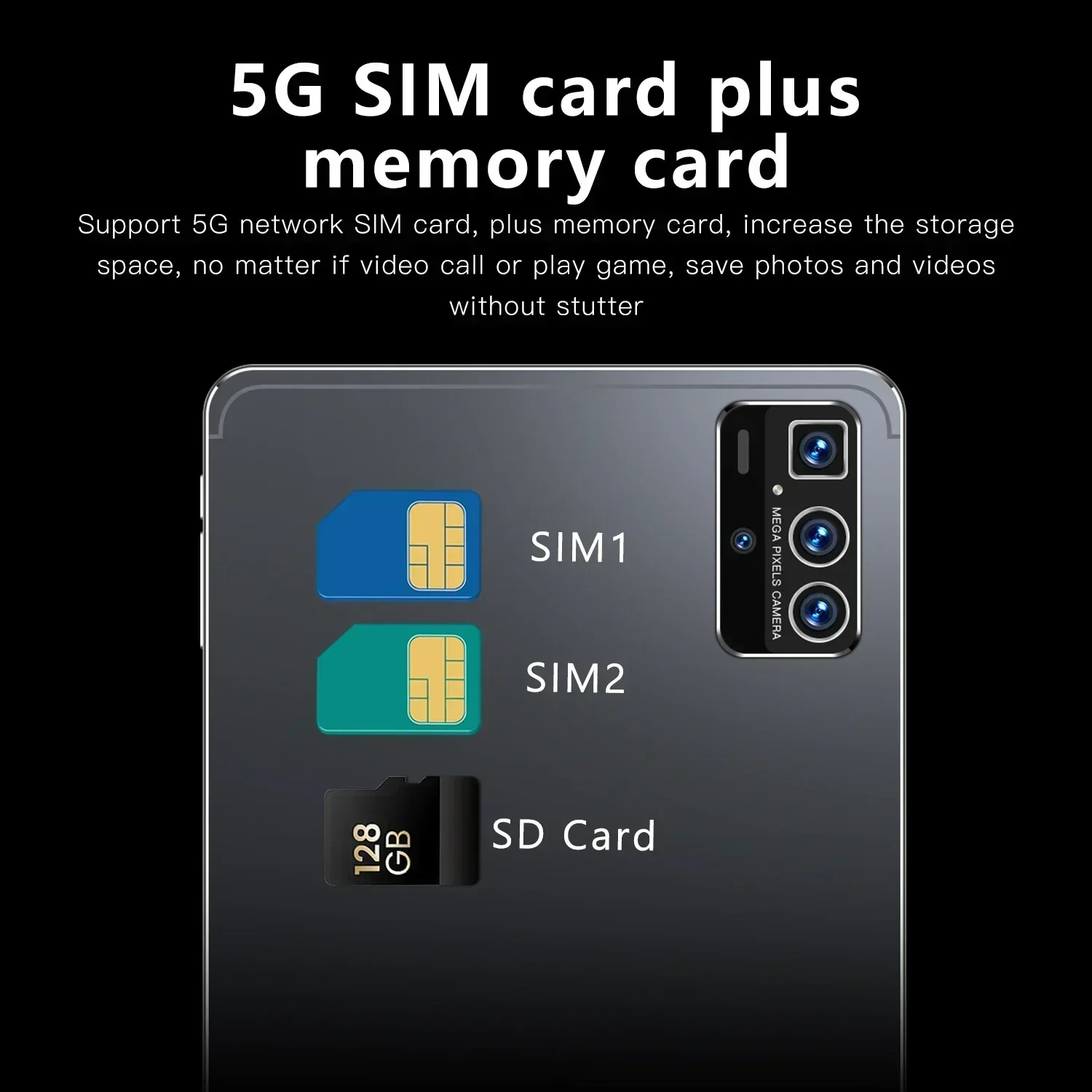 تابلت أصلي جديد 11 بوصة 16 جيجابايت + 1 تيرا بايت 12000 مللي أمبير في الساعة Android13 4KHD أصلي 5G واي فاي أندرويد PC MI اللوحي جوجل بلاي الكمبيوتر اللوحي