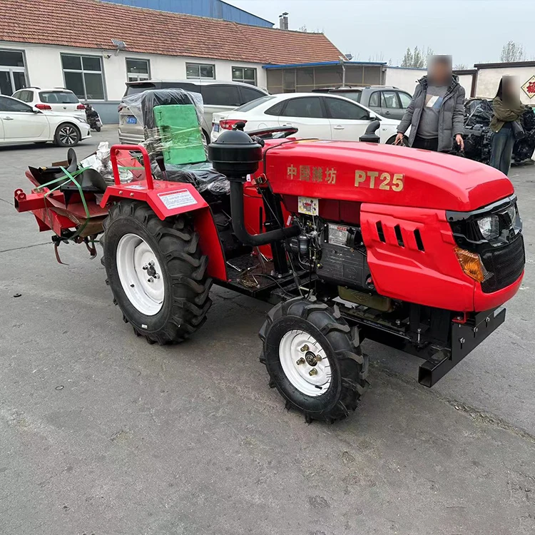 4wheels Driving Type Mini Tractor 25HP 50HP 80HP Agricultural Field Wheeled Tractor