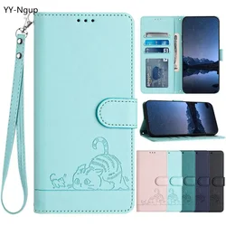 POCO C65 C85 Phone Case for Xiaomi Redmi 15C A5 13C 12 12C 14C Note 15 14 13 12 Pro Plus 5G Case Leather Wallet Flip Cover Strap