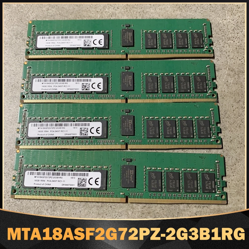 

1PCS 16G 16GB 1RX4 PC4-2400T 2400 DDR4 For MT Server Memory MTA18ASF2G72PZ-2G3B1RG