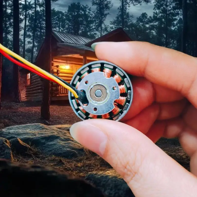 Высокопроизводительный трехфазный бесщеточный двигатель Mini 2204 2S-3S 1200KV для квадрокоптеров RC Drone FPV, аксессуар для одиночного двигателя самолета