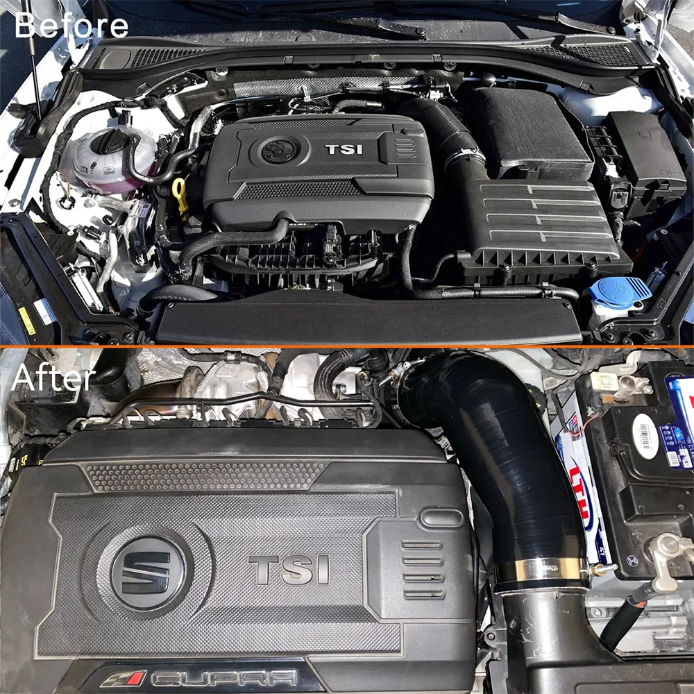 

Turbo Inlet Elbow&Muffler+Silicone Hose for VW Golf MK7 GTI A3 S3 1.8 / 2.0T EA888