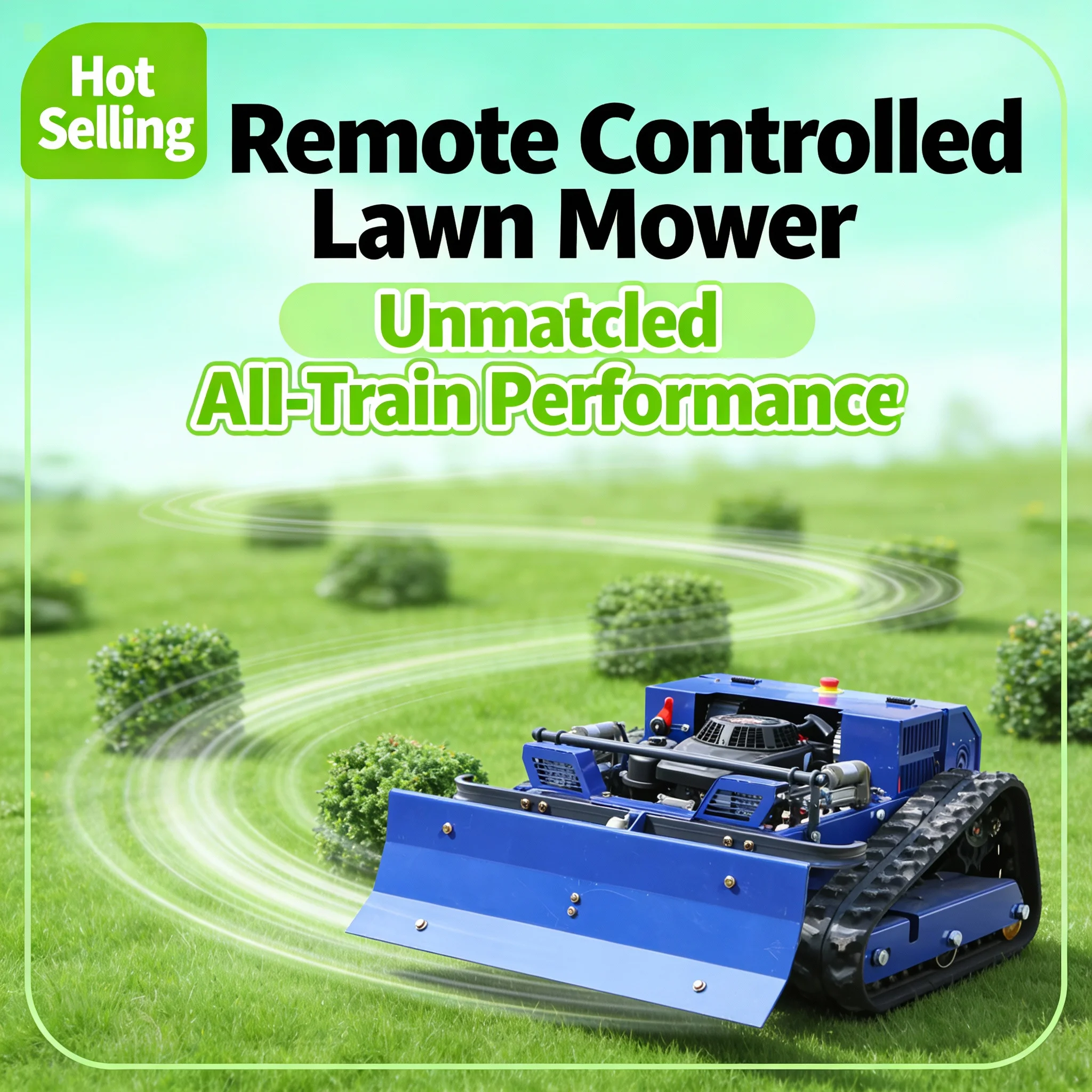 

Customized Wireless Remote Control Robot Lawn Mower Brushless Motor Free After-Sales Fast Delivery for Garden Outdoor