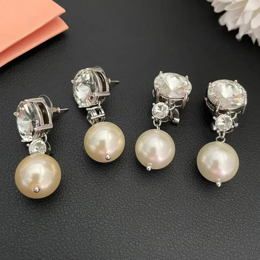 

Earrings Retro Temperament Luxury Color Simple Matching Stud Earrings Clip Piercing Aretes De Mujer Pendientes Brincos Boucles