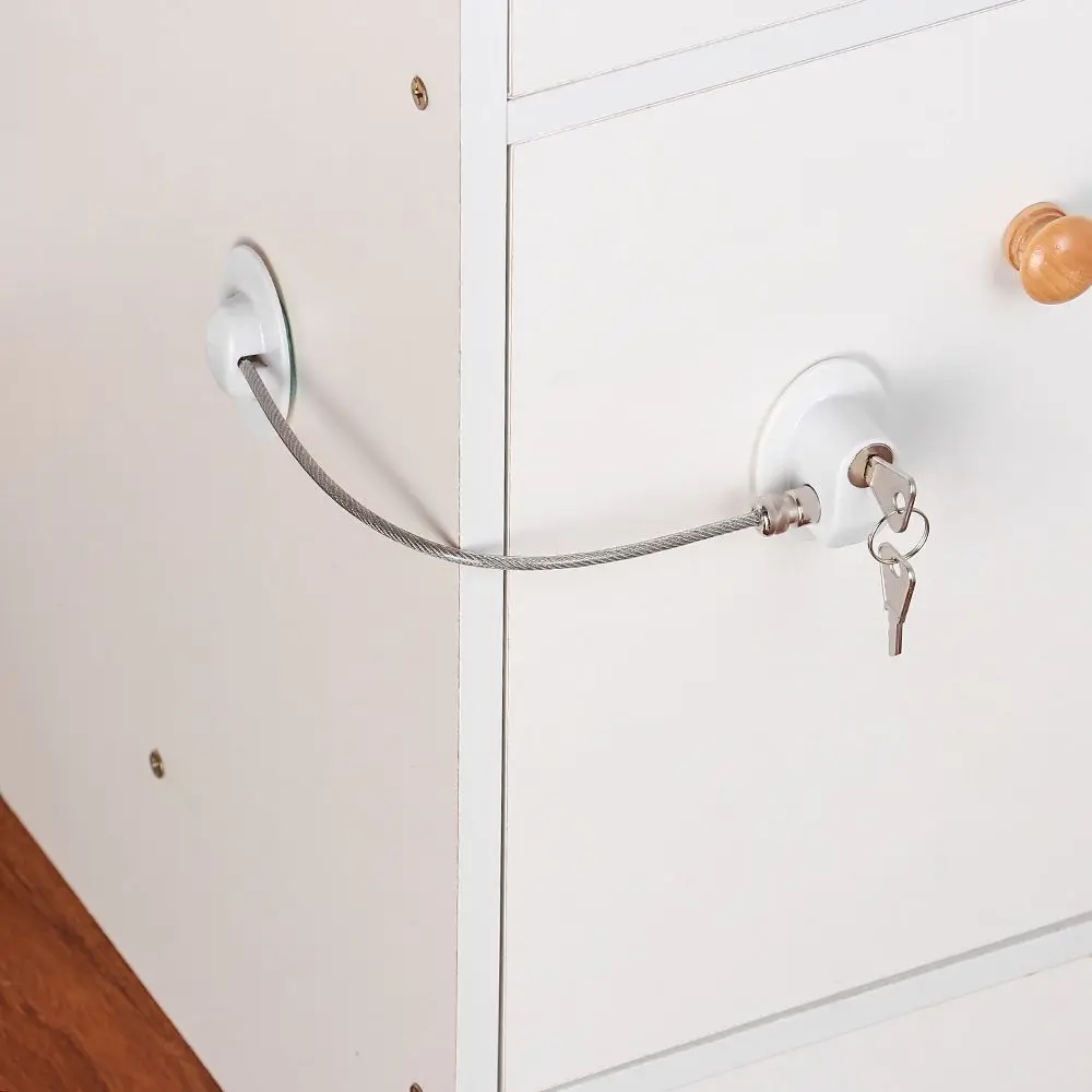 Cabinet Drawer Prevent Children Falling  Safety Protection Window Locks  Safety Lock Cupboard Door Lock Fridge Lock
