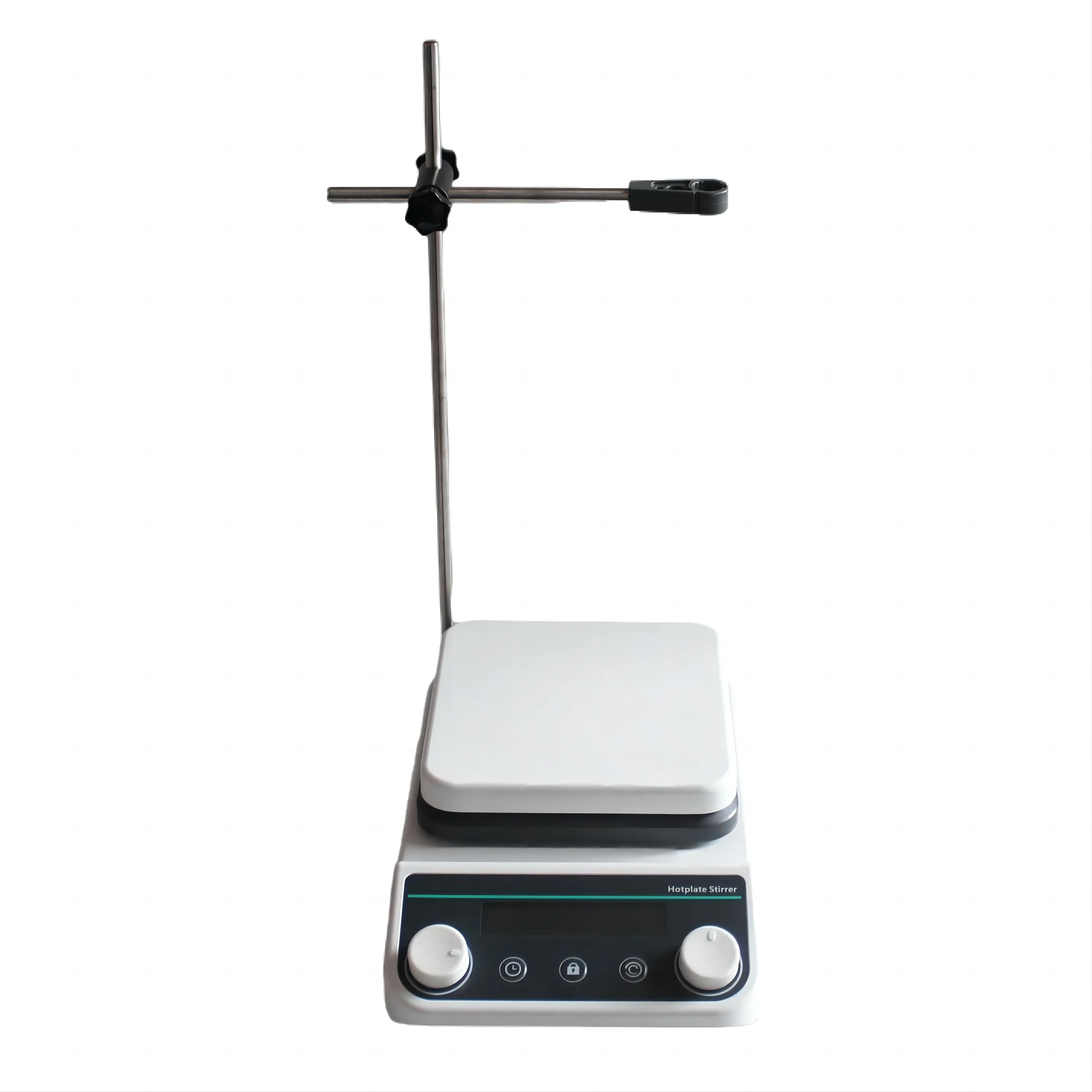 Strong Magnetic Field Digital Display Hotplate Stirrer Stainless Steel Ceramic Coated Countertops Customizable OEM Lab Supplies