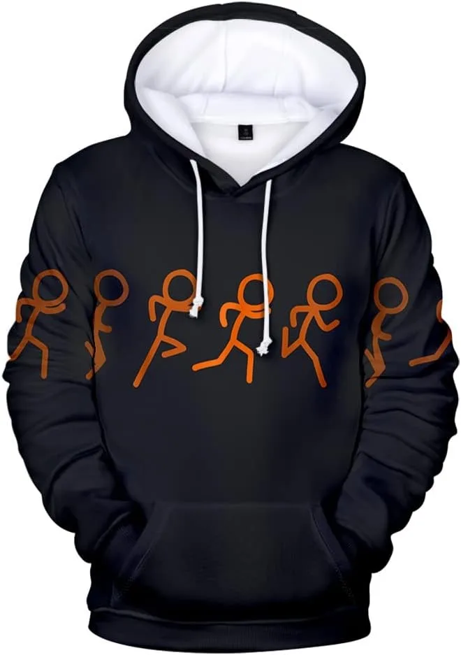 Alan Becker Hoodies Merch Hooded Unisex Fashion Casual Streetwear Sweatshirts Pullovers Hoodie Outwear Sweatshirt 