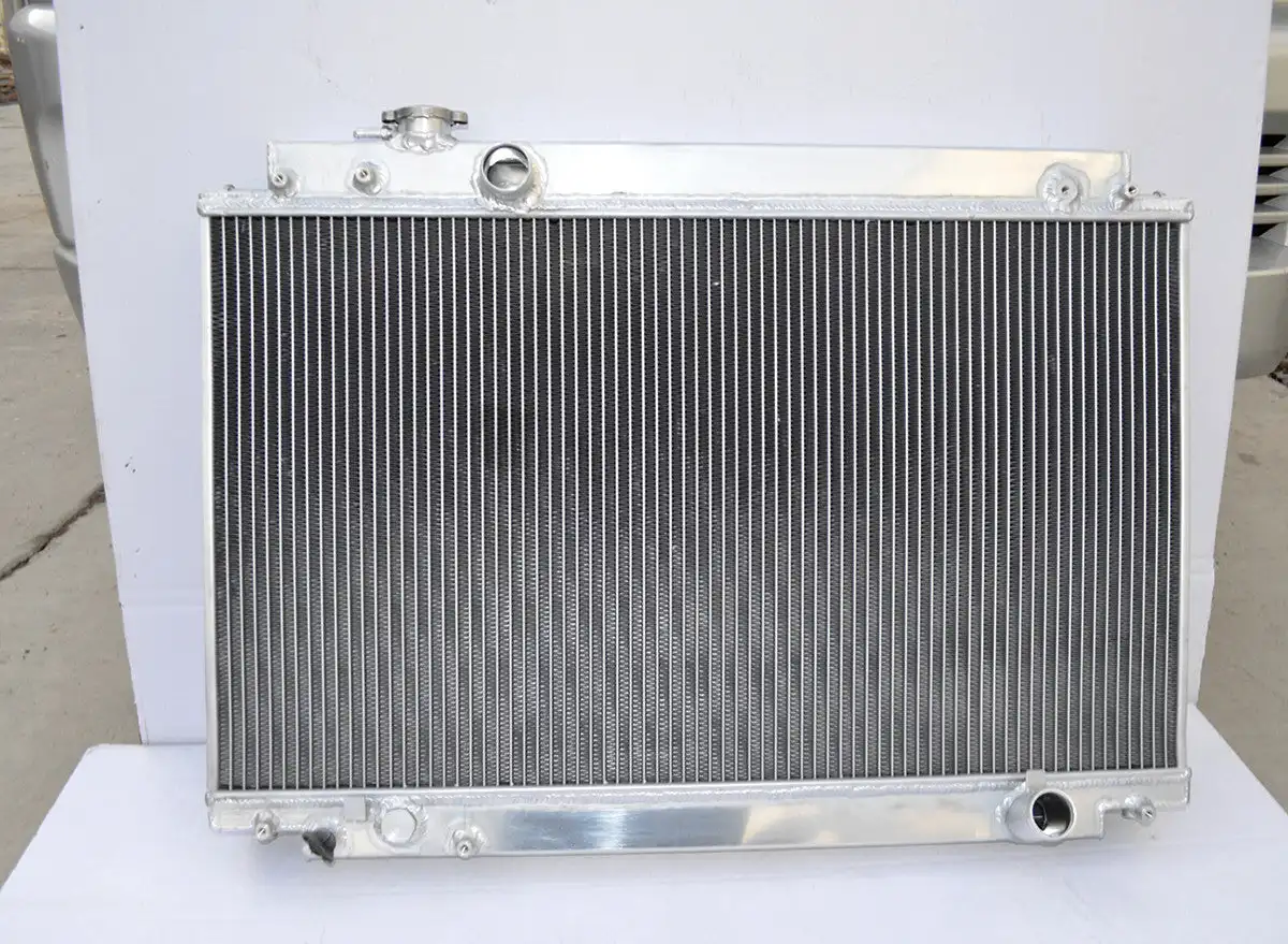 2 Row Aluminum Radiator For 1994-2000 Toyota Soarer L6 3.0L；1992-2000 Lexus SC300 L6 3.0L 1995 1996 1997 1998 1999