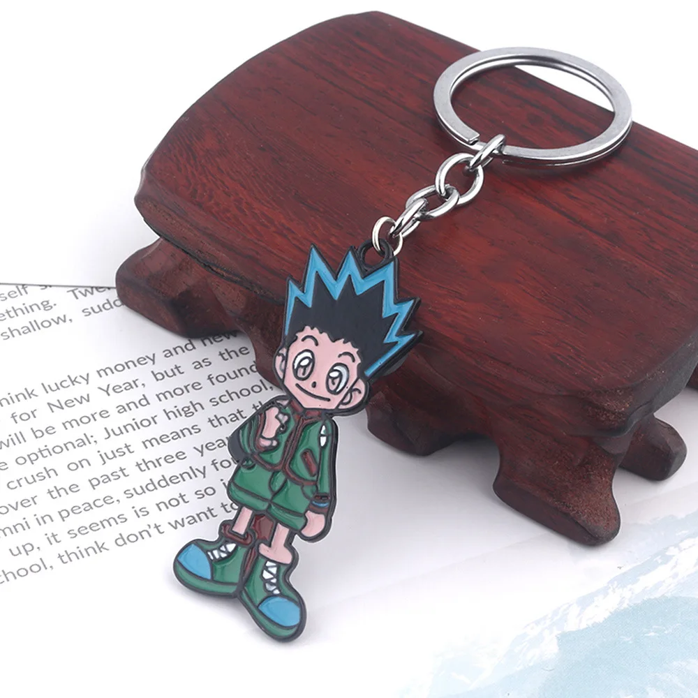 Брелок для ключей Hunter This Hunter Series, аксессуары для ключей с основным персонажем из аниме фэнтезийные приключения, ювелирные изделия в подарок