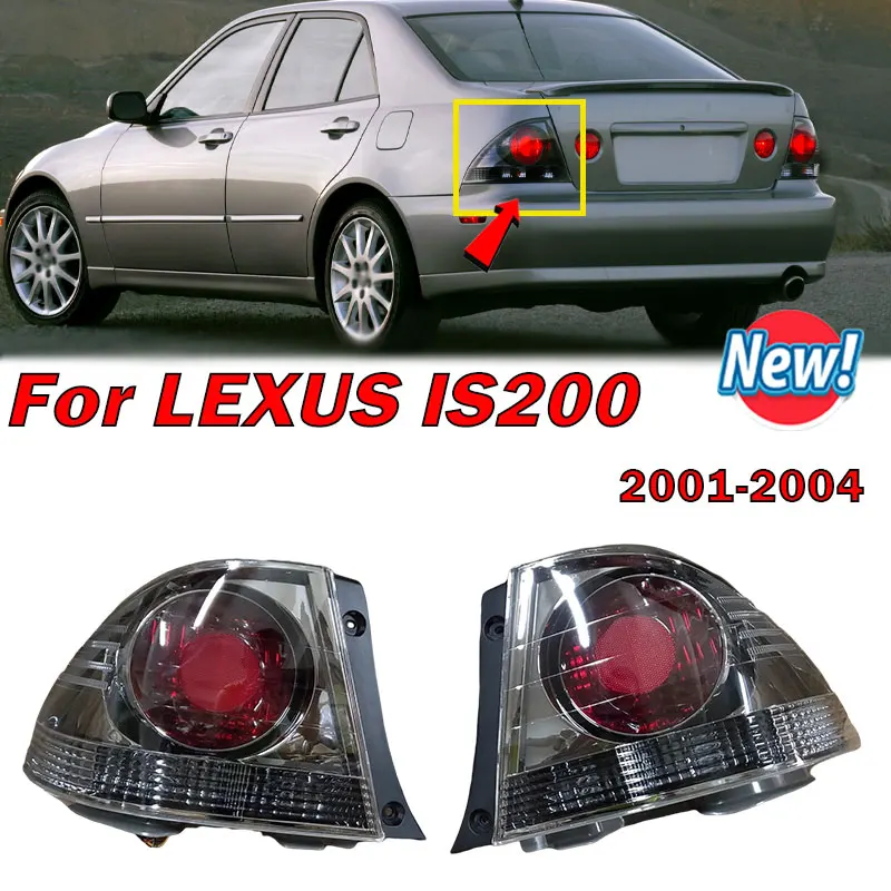 For LEXUS IS200 2000-2004 Car Rear Bumper Tail Light Turn Signal Lamp For TOYOTA ALTEZZA RS200 2001 Auto Taillight Withot Bulb