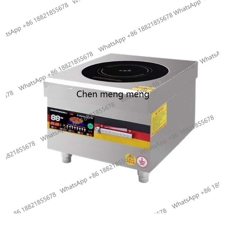 

Commercial induction cooker large pot stove electric soup stove 8000W school canteen electric frying stove