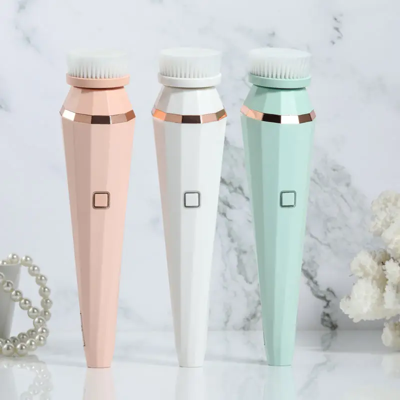 

Multi-functional cleansing brush massage multi-brush head acoustic vibration instrument wash face instrument