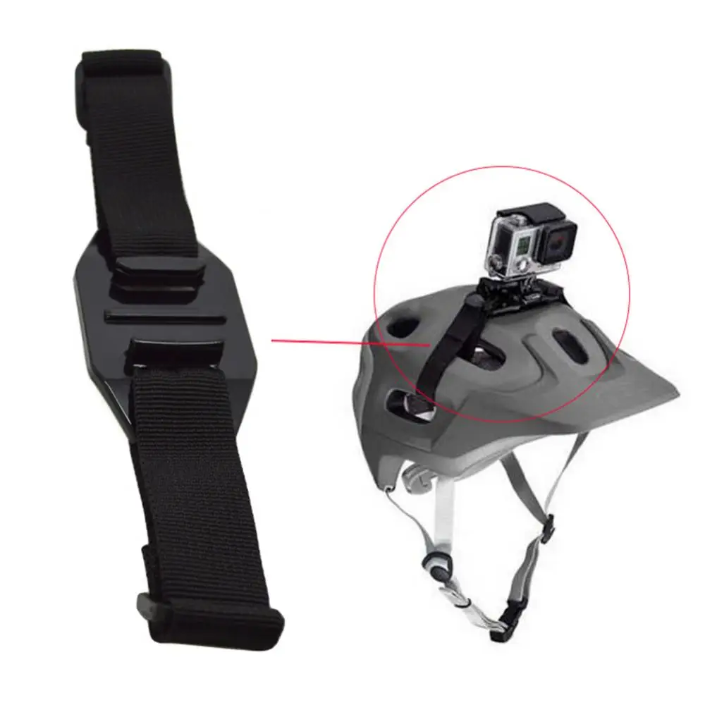 Adjustable Mount Belt Strap Bicycle Sports Vented Action Camera Helmet for GoPro