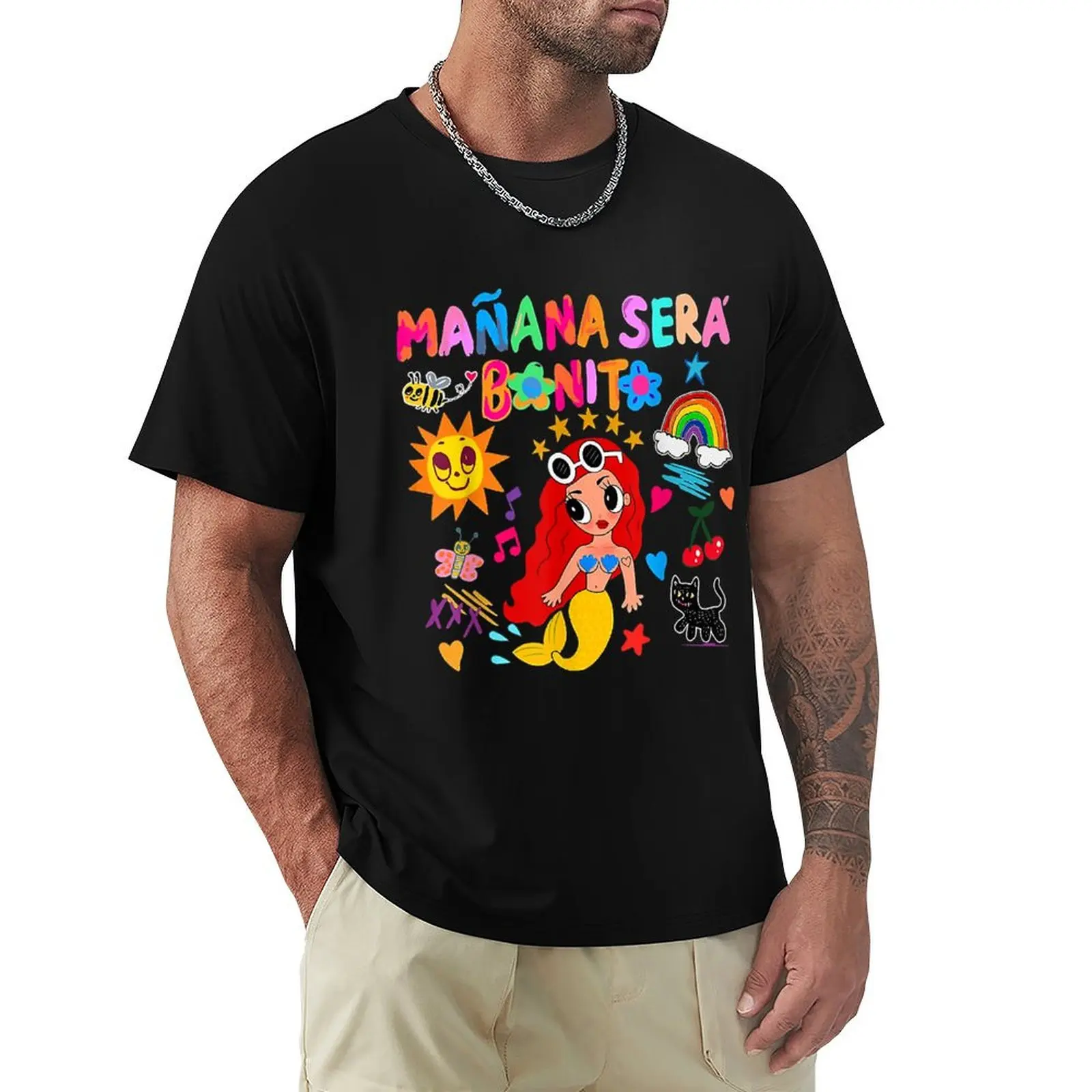

Colorful Vintage Women Karols Manana G Sera Bonitos Lover essentiel T-Shirt football t shirt t shirt men