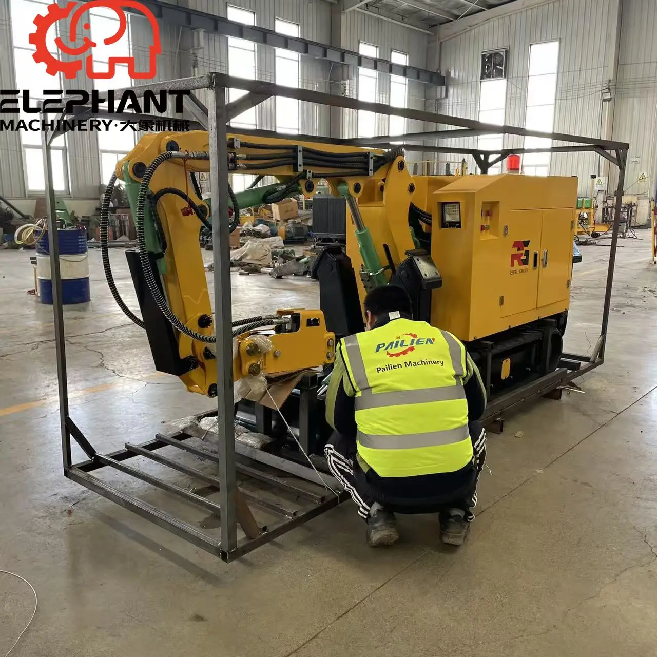 Diesel Powered Rock Break Demolition Robot Heavy Duty With Quick-change Attachments for Mining and Road Construction Sale
