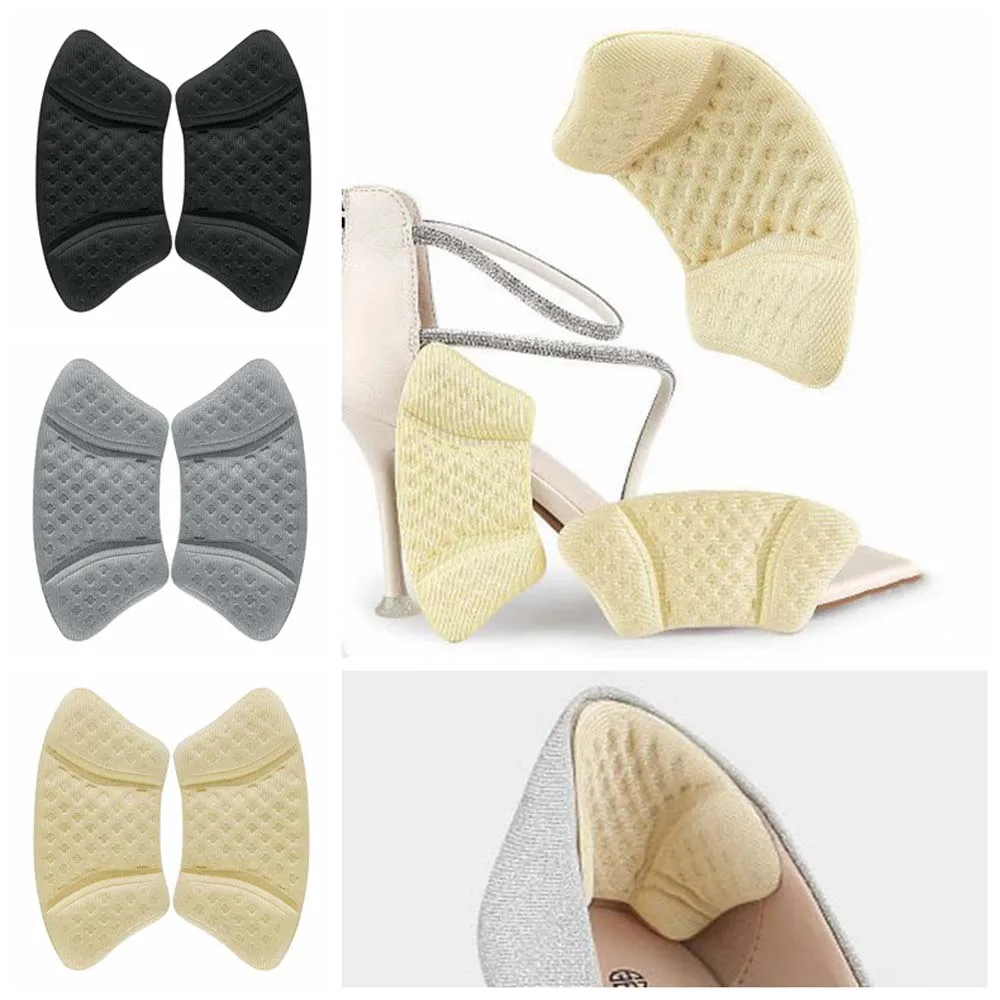 Sponge Heel Pads Insoles Patch Anti-wear Shoe Cushion Relief Feet Care Heel Protector Adhesive Back Sticker Shoes Insert