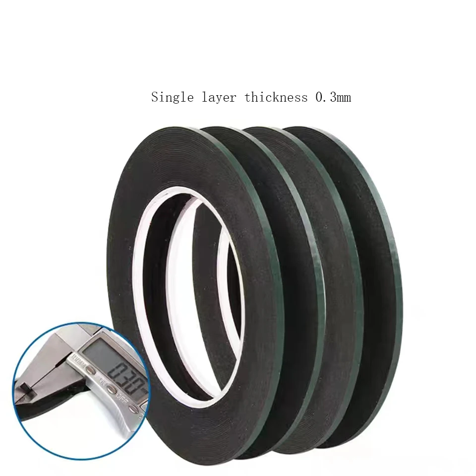 1/3PCS 3MM Sunshine 3M Green Membrane Foam Black Double Sided Tape Edge Screen Frame Glue Strong Stickiness For Mobile Repair
