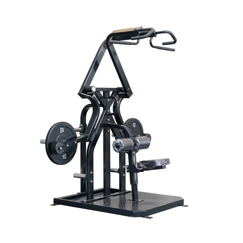 

Customized Steel Gym Equipment Plate Loaded Stremgth Training Logo Lat Pull Down Machine