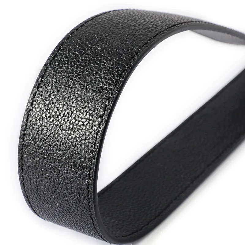 Large 38MM wide genuine leather Replacement strap Adjustable strap guitar shoulder bag belt Togo leather