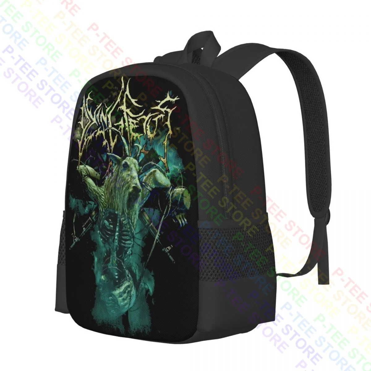 Dying Fetus Invert The IdolsBackpack Large Capacity Shoe Bag Shopping Bag