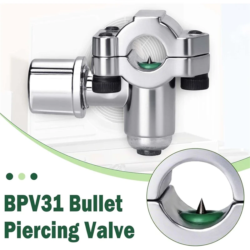 ABUG-Piercing Valve For Refrigerator Piercing Valve 134A Kit For Refrigerator BPV31 Piercing Valve Kit