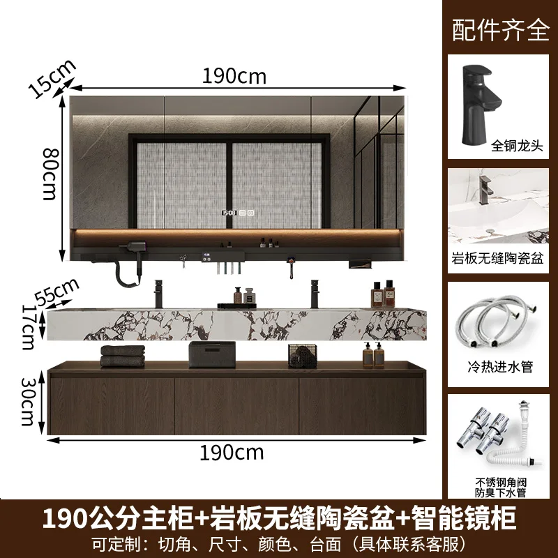 خزائن حوض الحمام خزائن التخزين منظمة توفير المساحة الأثاث الحمام عمود بالوعة قاعدة خزانة Mobiletto Bagno #6