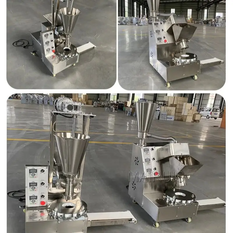 آلة صنع الكعك على البخار من الفولاذ المقاوم للصدأ، الشركة المصنعة لصنع باوزي #3