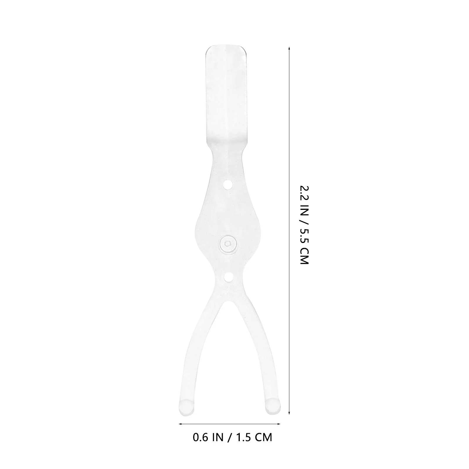 50Pcs Double Eyelid Tape Assistant Tool Y Shaped Applicator Fork Easy Adjustable Natural Look Eyelid Lift Makeup Tool