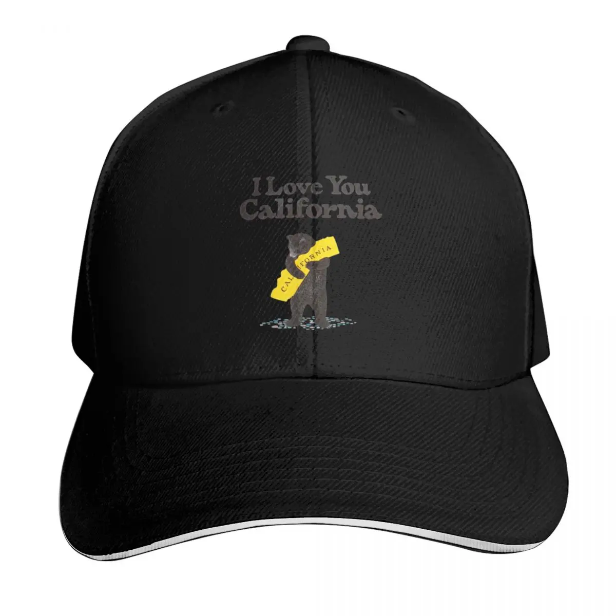 California Admission Day Baseball Cap Snapback Flat Bill Strapback Dad Hat Six Panel Structured Crown