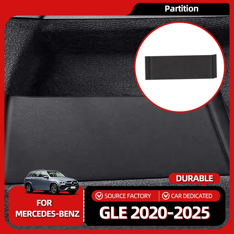 Наклейки на интерьер, перегородка багажника для Mercedes 20-2025 GLE W167 350 v167 купе gls x167 450 500e 350d 53 amg, аксессуары для отделки