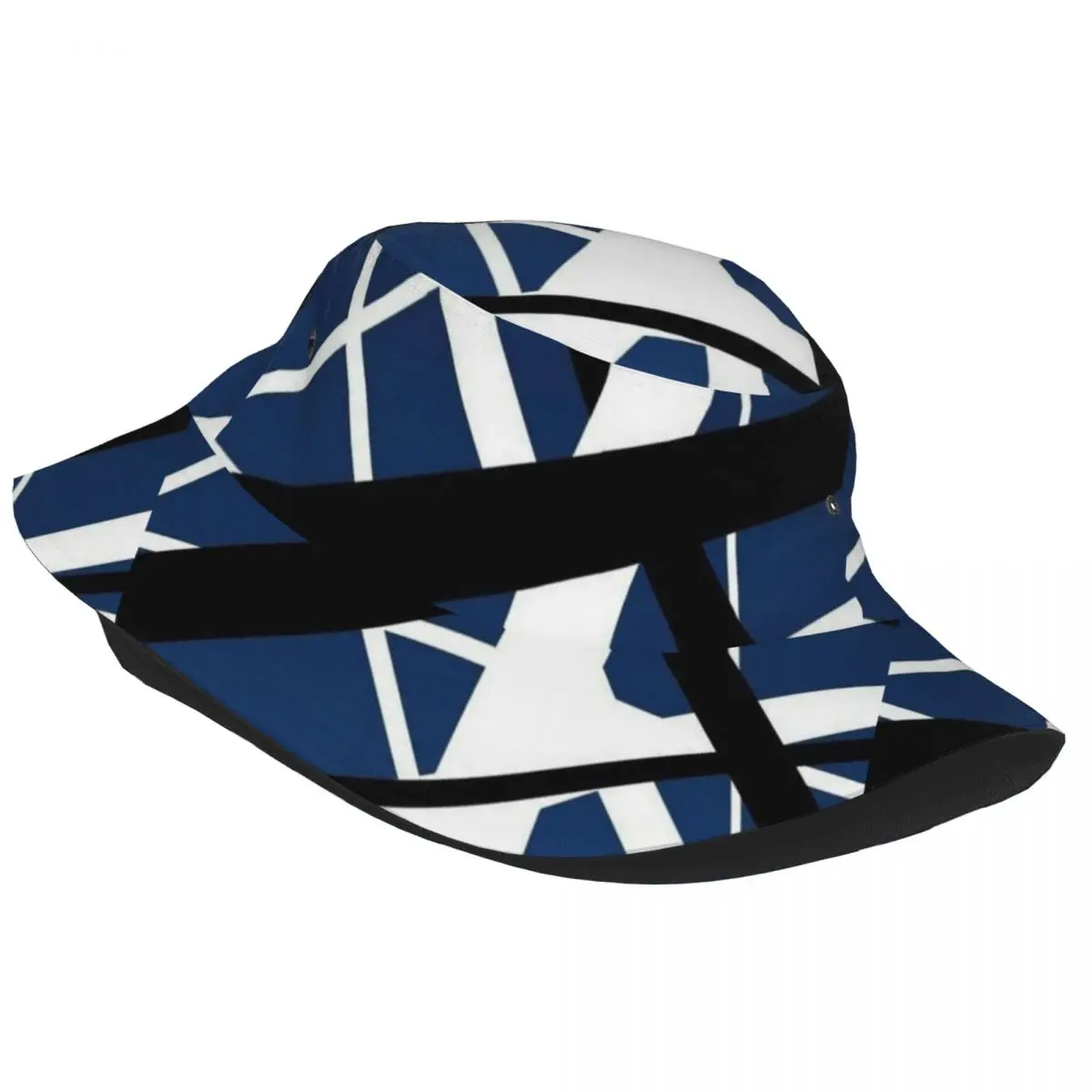 Van Halen Bucket Hat New Blue Love Hip Hop Fisherman Caps For Men Women Retro Fishing Sun Hats Soft Fold Pattern Cap