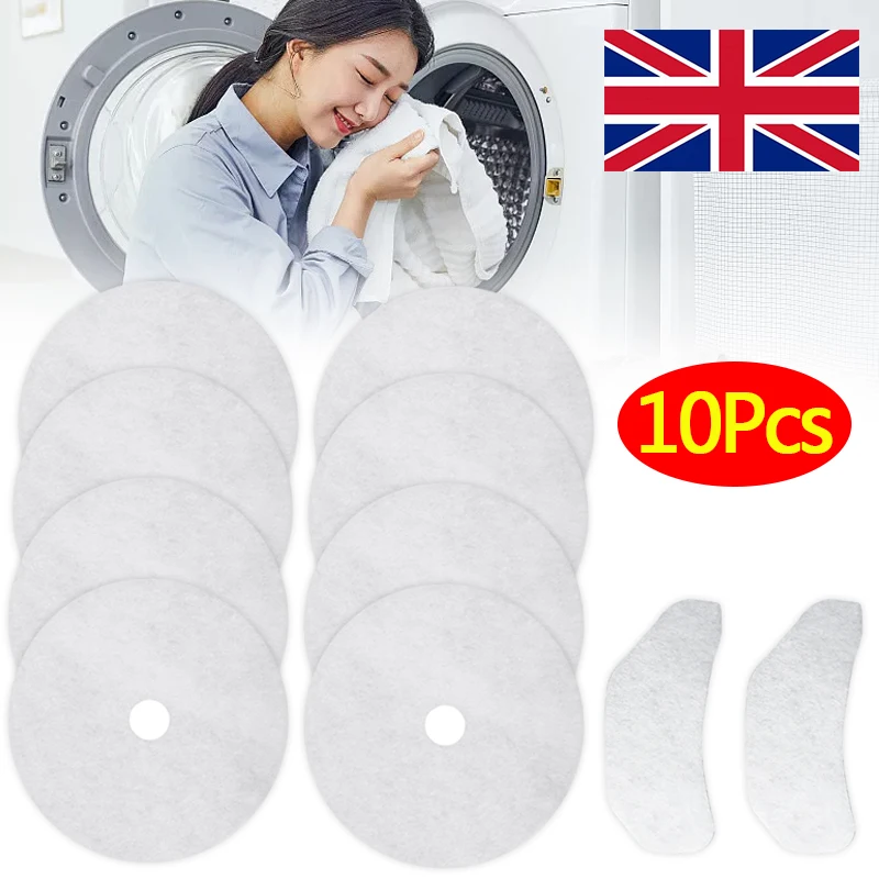 10 x Tumble Dryer Exhaust Filter For BUSH DHB7VTDW, DHB7VTDB, TD3CNBW Air Intake