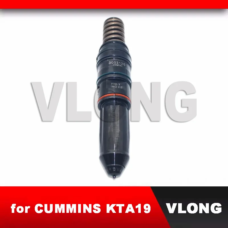 Fuel Injector For Cummins KTA19 KTA38 KTA50 Diesel Engine Spare Parts Injector 3054220 3001485 3016676 3053124 3053128 3053126