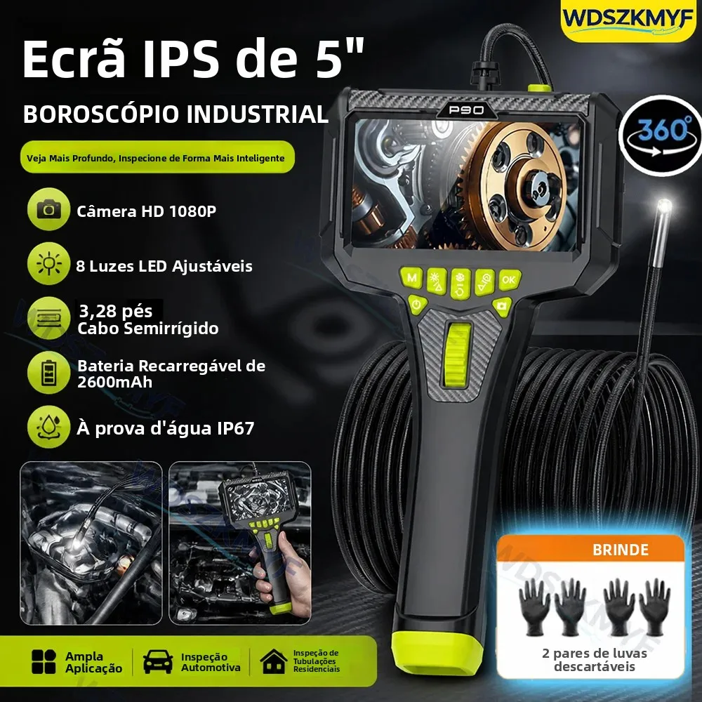 boroscope-articule-360°-1080p-60-mm-avec-ecran-lcd-5-pouces-camera-d'inspection-industrielle-a-articulation-bidirectionnelle-pour-l'automobile