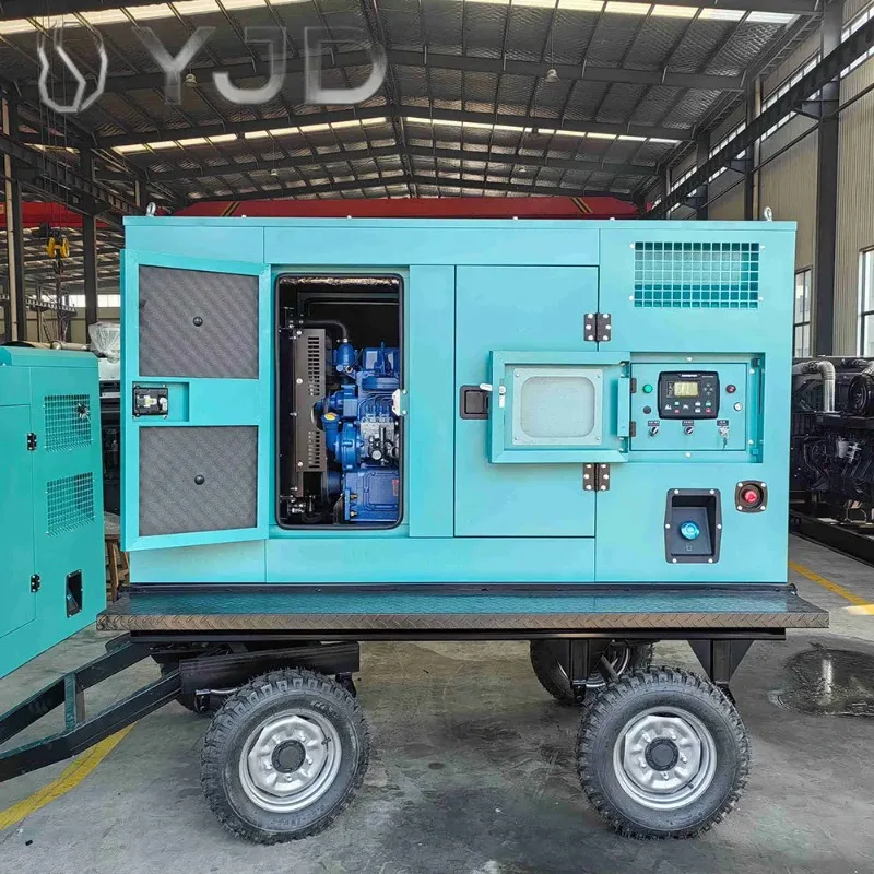 Quality 30KW-1000KW Yuchai Silent Open Frame Diesel Generator with ATS for Factory Hotel Backup 3 Phase High Efficiency