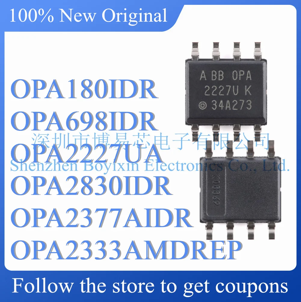 

NEW OPA180IDR OPA698IDR OPA2227UA OPA2830IDR OPA2377AIDR OPA2333AMDREP.Original Product.