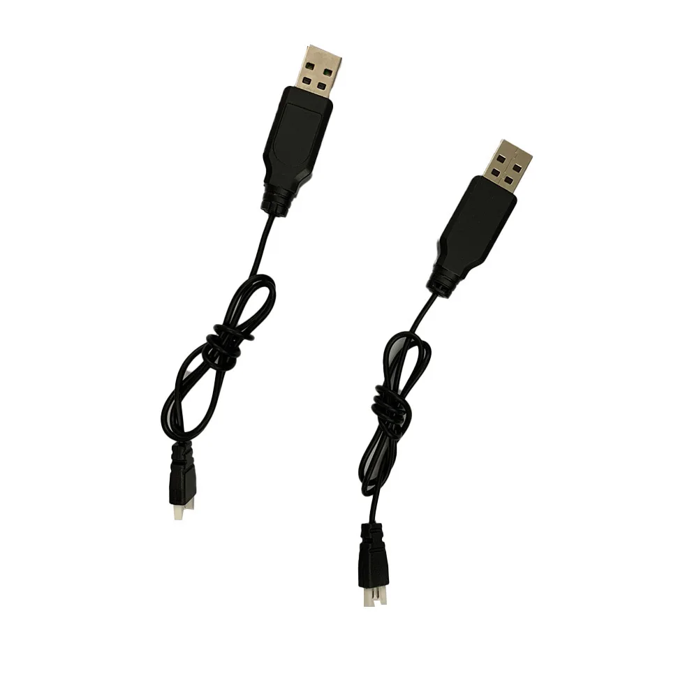 USB Charging Cable For Syma X5C X5SW M68 RC Quadcopter Easy Insert & Play 3.7V Battery Charger 1pc Black Color