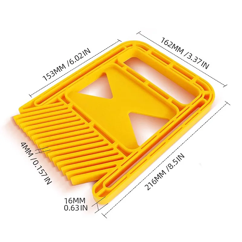 Imagem -06 - Multi-purpose Feather Loc Board Grupo Versão Longa Apto para Flip Máquina de Gravura Serra de Mesa Band-saw Miter Medidor Slot Tools Set