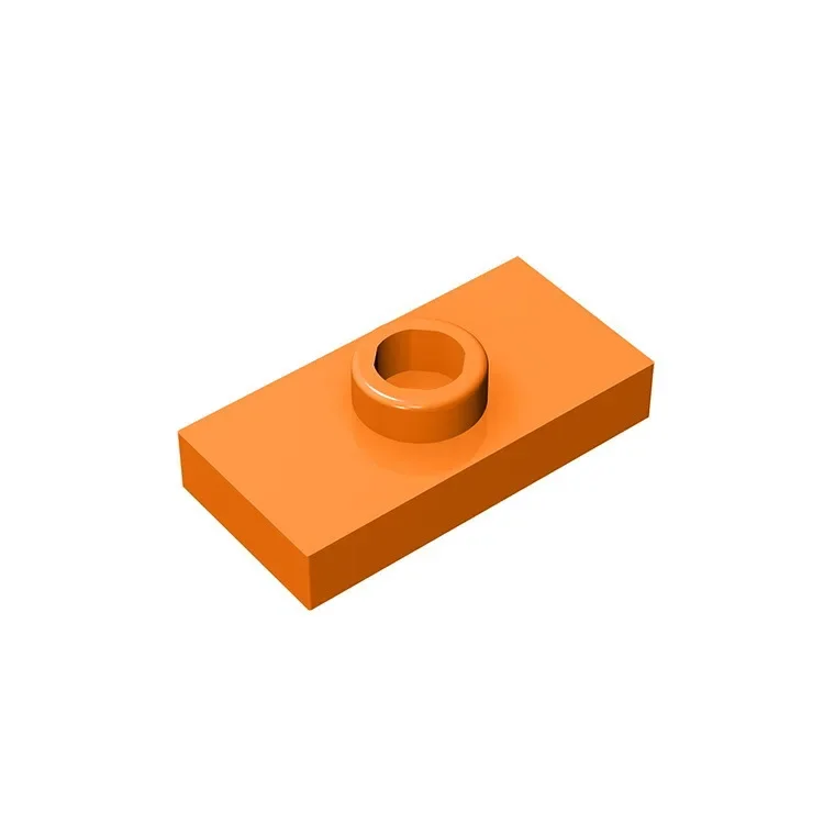 Gobricks GDS-803 PLATTE 1X2 W. 1 KNOPF kompatibel mit Lego 15573 3794 DIY-Lernbausteinen für Kinder, technisch