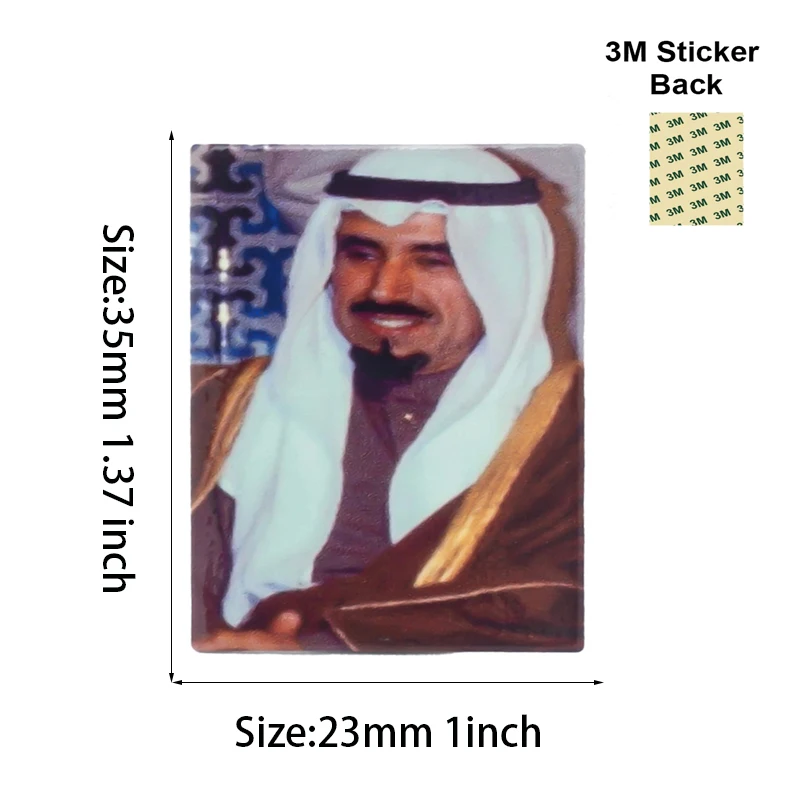 Saudi Arabia Mobile Phone 3M Sticker Badge Metal Pin Broooches Pins