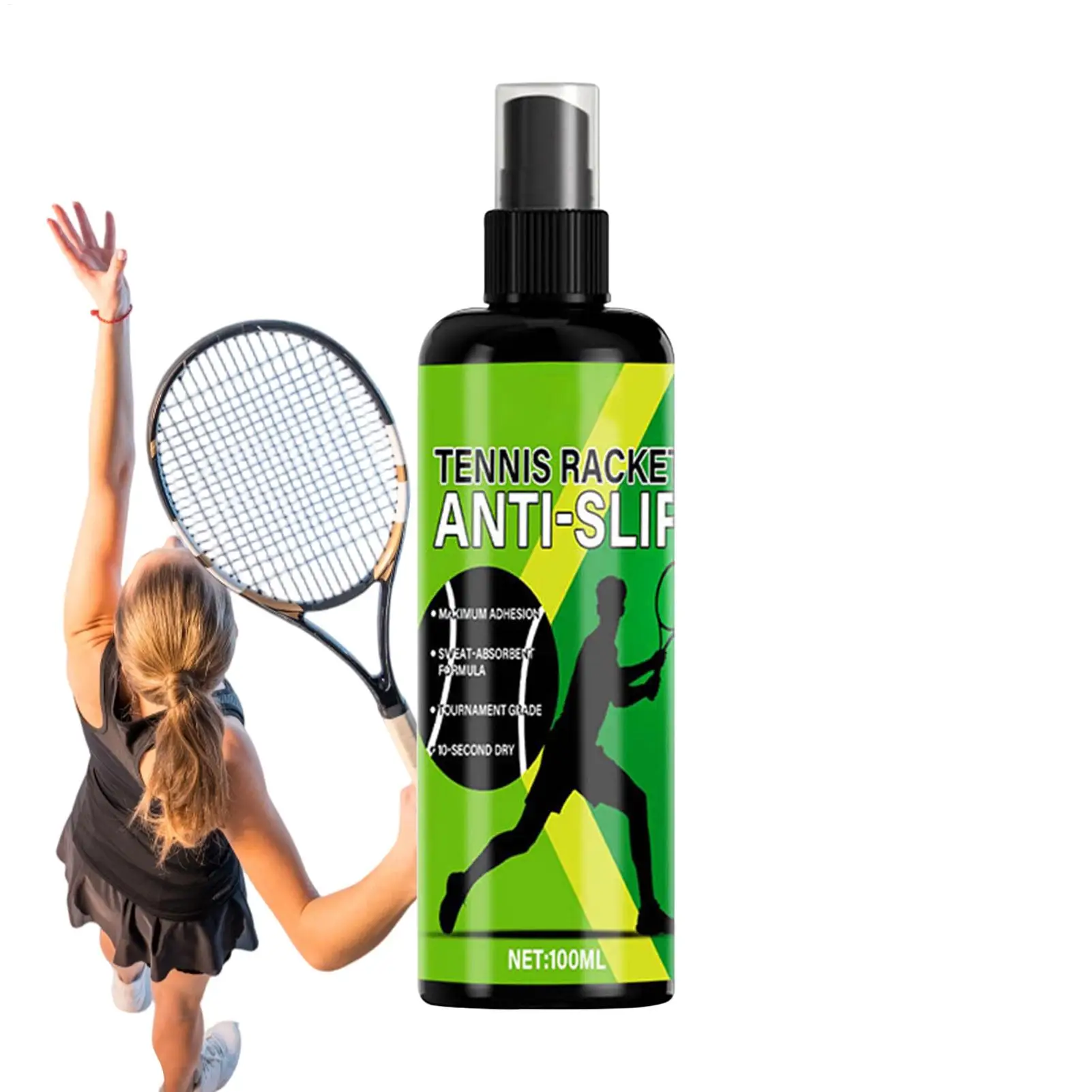 

Bat Grip Spray 100ml Baseball Bat Adhesive Spray for Non-Slip Tacky Grip, Baseball Softball Players Training and Games