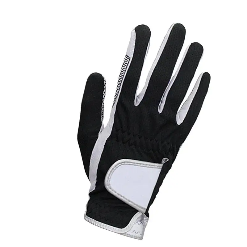 Golf Gloves For Men Breathable Golf Mittens Left Hand Or Right-Hand For Men Adjustable Mens Golf Gloves For Golfer Men