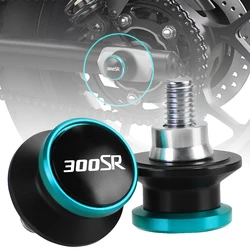 2023 2024 Motorcycles Accessories 10MM Swingarm Spools Rear Stand Screws Sliders For CFMOTO CF MOTO 300SR 300 SR 2022 2023 2024