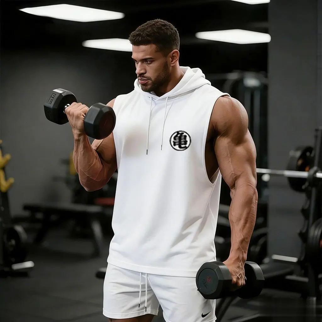 2026 Dragon Ball Anime Gym Vest Man Tank Top Oversize Casual Hoodie Sleeveless T Shirt Streetwear Graphic Tee Summer Y2k Clothes view 2
