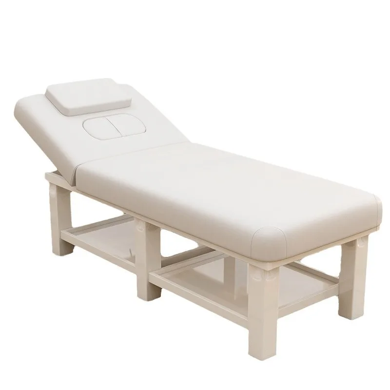 

Beauty salon special massage bed massage home physiotherapy with hole pattern embroidery body moxibustion