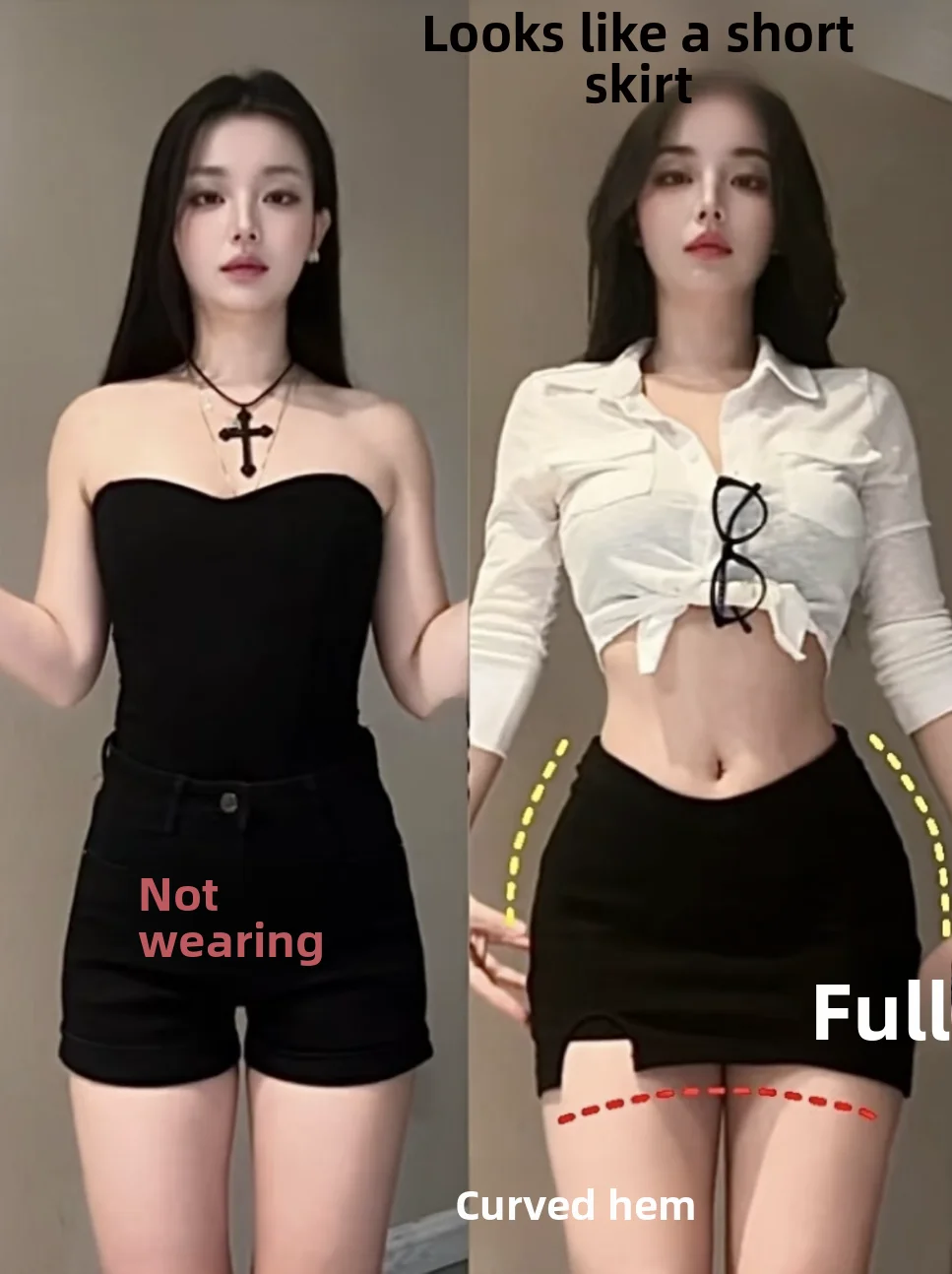 

Эластичная облегающая юбка-карандаш с V-образным вырезом на талии, женская, с эффектом похудения, длинная, сексуальная, А-силуэт, с подкладкой на бедрах, для повседневной носки, с низкой талией