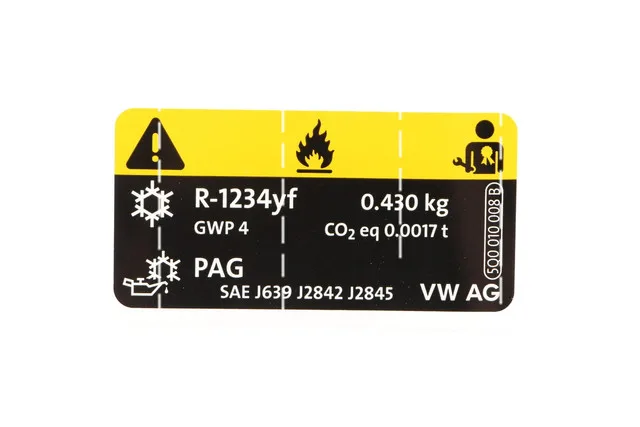 

Auto Modified Paste Quality Thick Car 5 Q0010008B Warning Label Sticker Adhesive