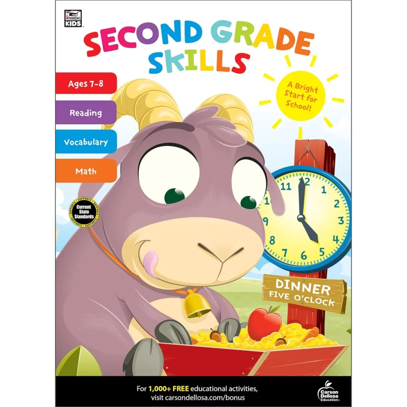 

Рабочая тетрадь второго класса для Дарсон 2-го класса Каллоза Карсон Деллоза Образование 9781483841175 Книга