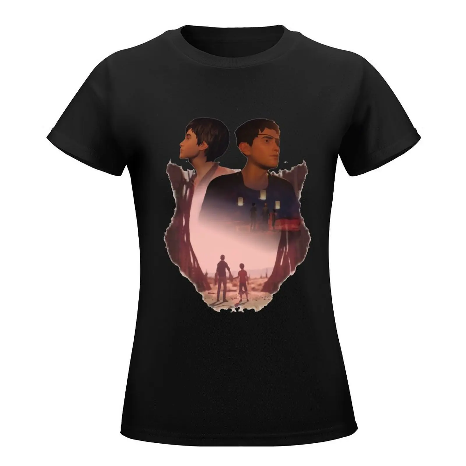 T-shirt esthétique Life Is Strange 2-WOLVES, vêtements féminins, chemisiers d'été, 600, 2024